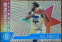 Joel Embiid [Sapphire] Basketball Cards 2020 Panini Illusions Shining Stars Prices
