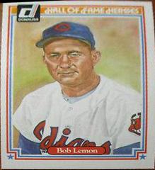 Bob Lemon #30 Baseball Cards 1983 Donruss Hall of Fame Heroes Prices