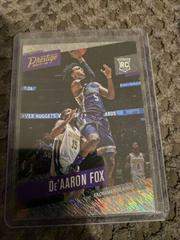 DE'Aaron Fox [Rain] #155 Basketball Cards 2017 Panini Prestige Prices