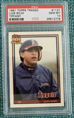 Luis Sojo Baseball Cards 1991 Topps Traded Tiffany Prices