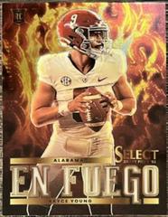 Bryce Young #EF-BY Football Cards 2023 Panini Select Draft Picks En Fuego Prices