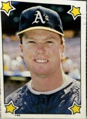 Mark McGwire #244 Baseball Cards 1989 Panini Stickers Prices