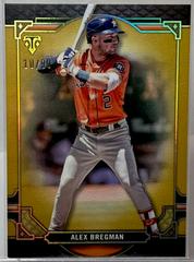 Alex Bregman [Gold] #94 Baseball Cards 2022 Topps Triple Threads Prices