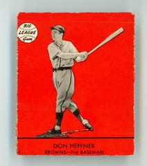 Don Heffner [Red Background] #11 Baseball Cards 1941 Goudey Prices