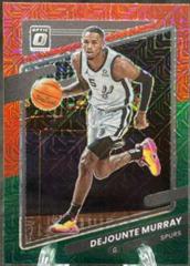 Dejounte Murray [Choice Red Green] #116 Basketball Cards 2021 Panini Donruss Optic Prices