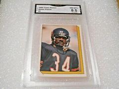 Walter Payton Football Cards 1986 Topps Stickers Prices