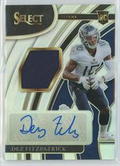 Dez Fitzpatrick #RS-DFI Football Cards 2021 Panini Select Rookie Signatures Prices