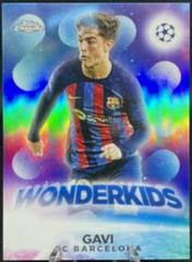 Gavi #W-3 Soccer Cards 2022 Topps Chrome UEFA Club Competitions Wonderkids Prices