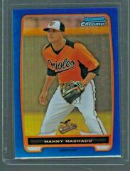 Manny Machado [Blue Refractor] #BCP217 Baseball Cards 2012 Bowman Chrome Prospects Prices
