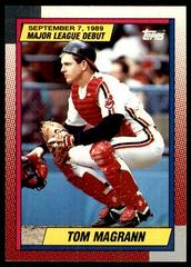 Tom Magrann #75 Baseball Cards 1990 Topps Major League Debut Prices