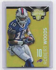 Robert Woods [Mirror Platinum Gold] Football Cards 2014 Panini Totally Certified Prices