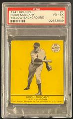 Hugh Mulcahy [Yellow Background] Baseball Cards 1941 Goudey Prices