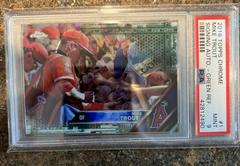 Mike Trout [Signing Autographs Green Refractor] #1 Baseball Cards 2016 Topps Chrome Prices