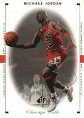 Michael Jordan #5 Basketball Cards 1998 SP Authentic Prices