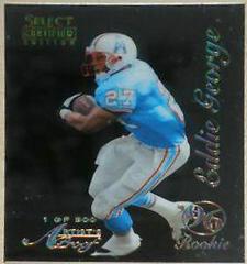 Eddie George [Artist's Proof] #100 Football Cards 1996 Select Certified Prices