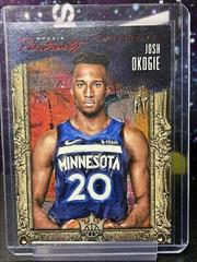Josh Okogie [Rookie Ruby] Basketball Cards 2018 Panini Court Kings Portraits Prices