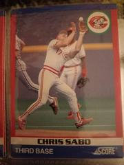 Chris Sabo Baseball Cards 1991 Score Superstars Prices