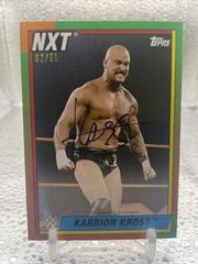 Karrion Kross [Green] #A-KA Wrestling Cards 2021 Topps Heritage WWE Autographs Prices