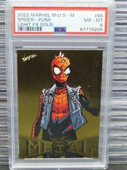 Spider-Punk [Gold] #86 Marvel 2022 Metal Universe Spider-Man Prices