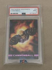 Cannonball Marvel 1993 Masterpieces Prices