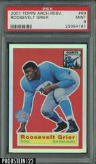 Roosevelt Grier Football Cards 2001 Topps Archives Reserve Prices