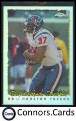 Domanick Davis [Refractor] Football Cards 2005 Topps Chrome Throwbacks Prices