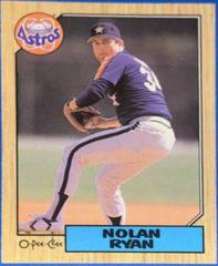 Nolan Ryan #155 Baseball Cards 1987 O Pee Chee Prices