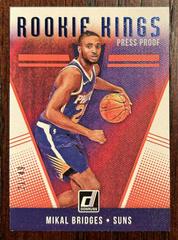Mikal Bridges [Press Proof Purple] #15 Basketball Cards 2018 Panini Donruss Rookie Kings Prices