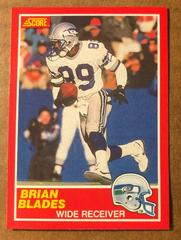 Brian Blades Football Cards 1989 Panini Score Prices