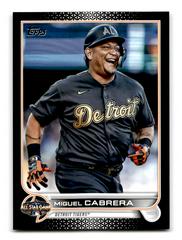 Miguel Cabrera [Black] Baseball Cards 2022 Topps Update All Star Game Prices