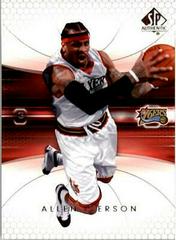 Allen Iverson #64 Basketball Cards 2005 SP Authentic Prices