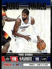 Paul George #62 Basketball Cards 2021 Panini Hoops Road to the Finals Prices