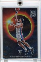 Cade Cunningham #5 Basketball Cards 2021 Panini Spectra Solar Eclipse Prices
