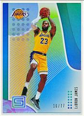 LeBron James [Aspirations] #57 Basketball Cards 2018 Panini Status Prices