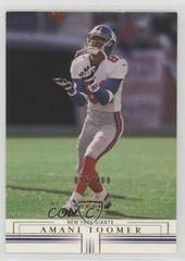 Amani Toomer [Gold] #106 Football Cards 2001 Upper Deck Prices