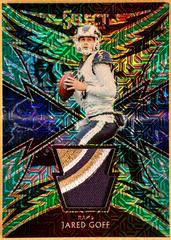 Jared Goff [Green Prizm] Football Cards 2018 Panini Select Sparks Prices