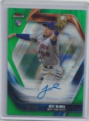 Jeff McNeil [Green Wave Refractor] #FFA-JM Baseball Cards 2019 Topps Finest Firsts Autographs Prices