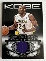 Kobe Bryant [Memorabilia] #50 Basketball Cards 2012 Panini Kobe Anthology Prices