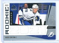 Ross Colton Hockey Cards 2021 SP Game Used Rookie Blends Prices