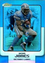 Kevin Jones [Blue Refractor] #2 Football Cards 2006 Topps Finest Prices