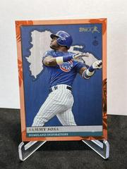 Sammy Sosa [Orange] #5 Baseball Cards 2022 Topps X Juan Soto Prices