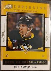 Sidney Crosby #HR-20 Hockey Cards 2023 Upper Deck Honor Roll Prices