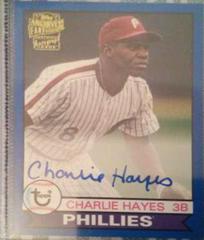 Charlie Hayes [Blue Border] #FFA-CH Baseball Cards 2016 Topps Archives Fan Favorites Autograph Prices