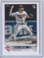 Royce Lewis [SSP Variation] #US105 Baseball Cards 2022 Topps Update Prices