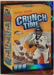 Russell Wilson [Cosmic] #CT-10 Football Cards 2022 Panini Donruss Crunch Time Prices