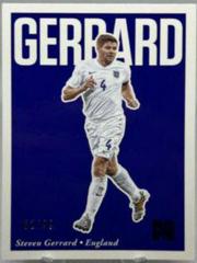 Steven Gerrard [Blue] #73 Soccer Cards 2017 Panini Nobility Prices