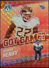 Derrick Henry [Green Mosaic] Football Cards 2021 Panini Mosaic Got Game Prices