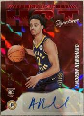 Andrew Nembhard [Red] #HSR-ANH Basketball Cards 2022 Panini Hoops Hot Signatures Rookies Prices