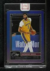 Anthony Davis [Blue] #76 Basketball Cards 2020 Panini One and One Prices