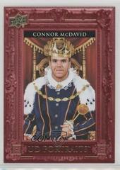 Connor McDavid [Red Frame] Hockey Cards 2023 Upper Deck UD Portraits Prices